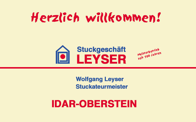 Leyser Stuckateurgeschaeft